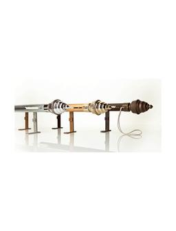 TUBE RIDEAU 27 1.00 M DORE