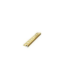 PROFILE FAIENCE ALUMINIUM DORE CARRE