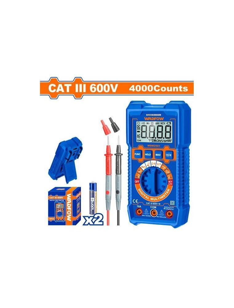 MULTIMETRE DIGITAL 600V WDM2501