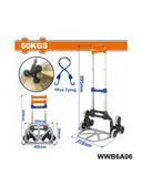 DIABLE 6 ROUES 60 KG WWB6A06