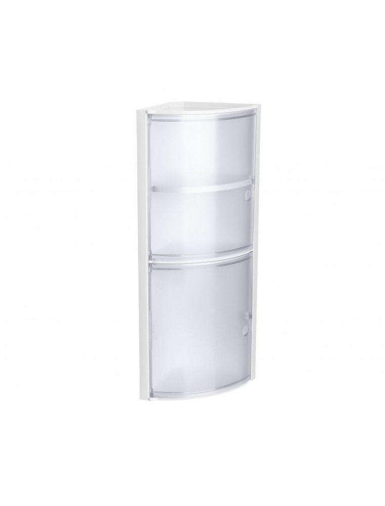 ETAGERE ANGLE 2 PORTES GLACE 4480101