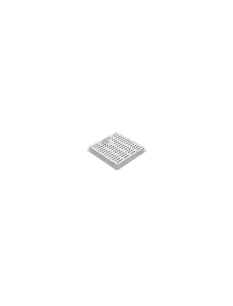 COUVERCLE + CADRE GRILLE 50