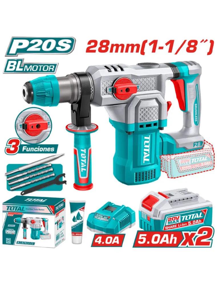 PERFORATEUR 20V 28MM TRHLI202862 TOTAL