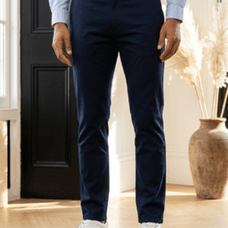 Chino Homme Foncé -coupe droite