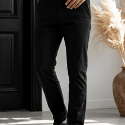 Chino Homme Coupe Droite