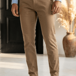 chino homme camel