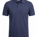 uni marine homme coton piqué