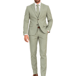 Costume Clair Coupe Droite