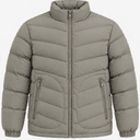 Blouson Bomberse homme taupe à capuche amovible Réf 005-059
