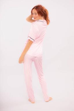 Pyjama Elisa : Deux pièces roses