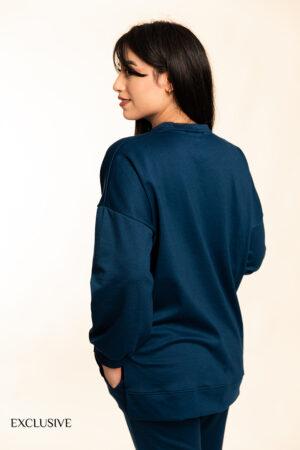 Comfy Femme Coton Indigo