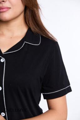 Pyjama Coton Été Short Midnight Code