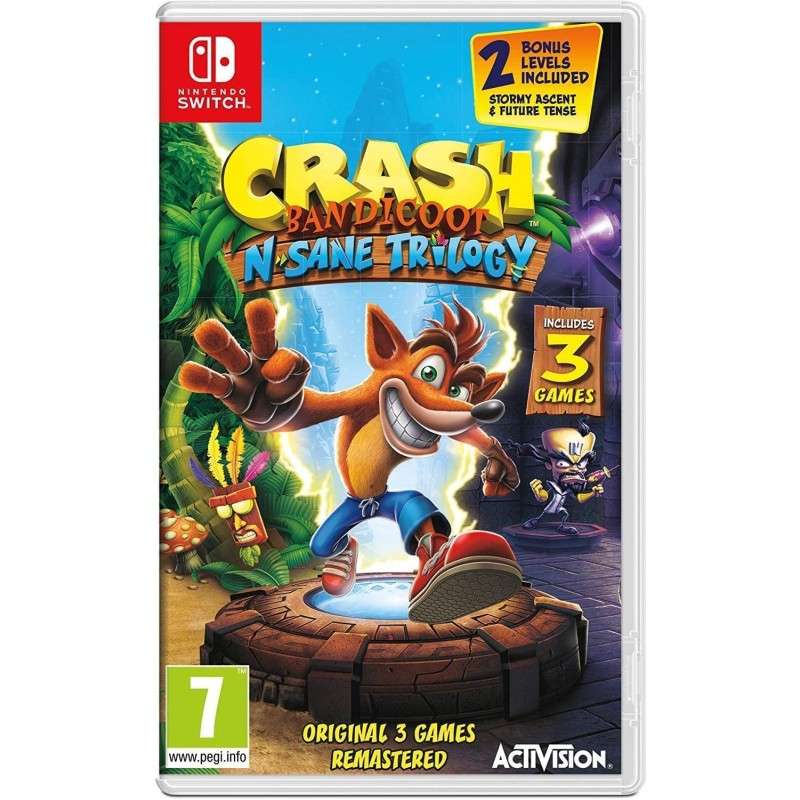 Nintendo Crash Bandicoot N-Sane Trilogy switch