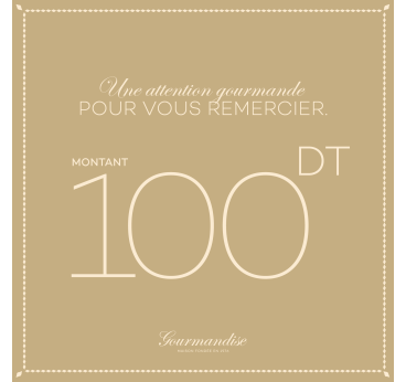 Carte Cadeau 100 DT