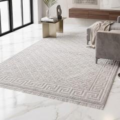 Salon Tapis en Nœuds 200x260 cm TANIT S011A