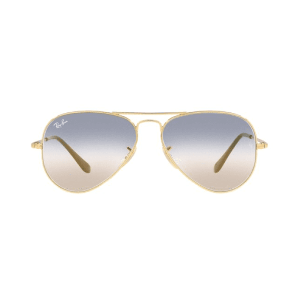 RAY BAN RB3689 AVIATOR METAL 001GD 140 1N