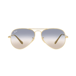 RAY BAN RB3689 AVIATOR METAL 001GD 140 1N