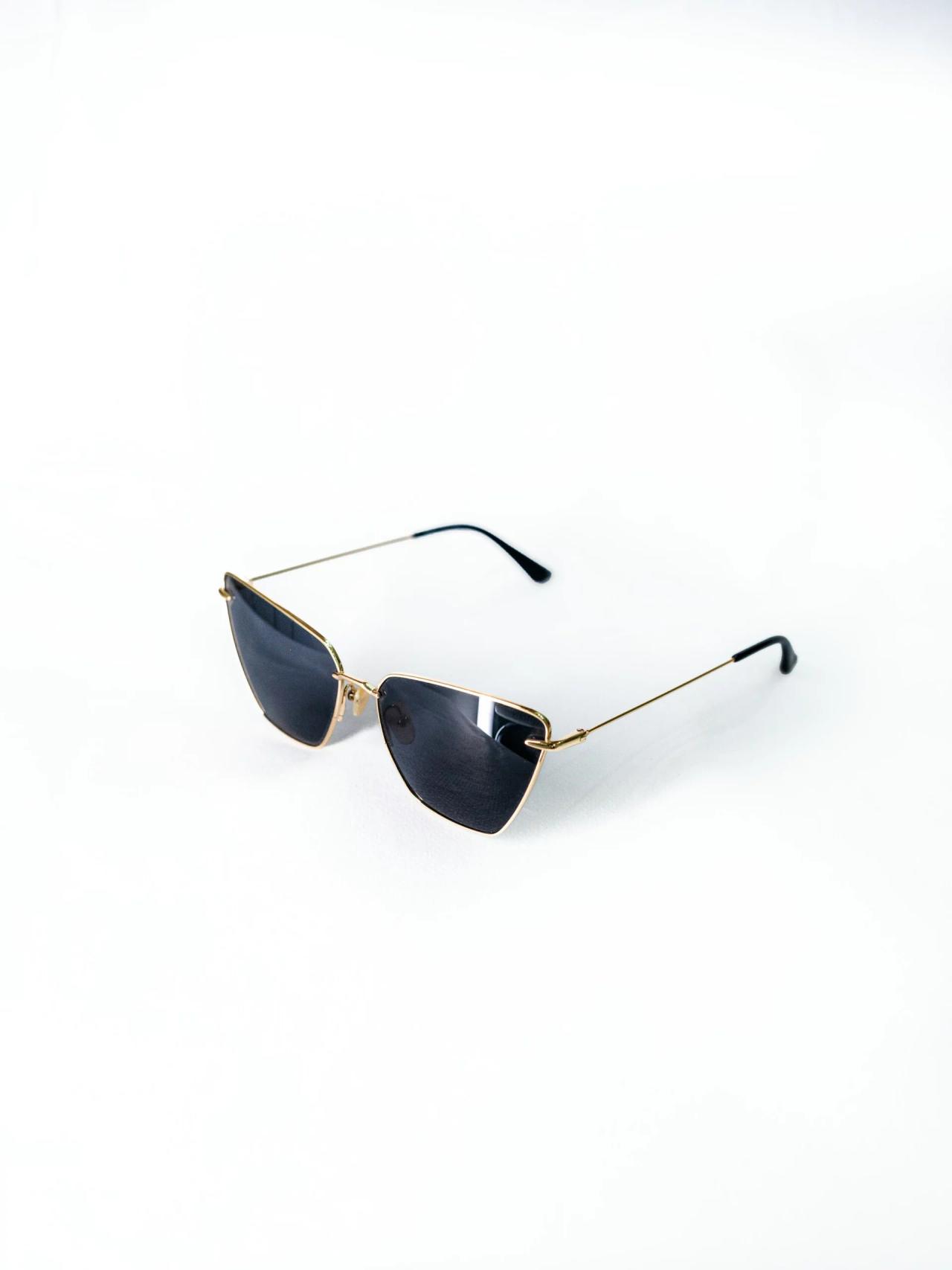Cat Eye Métal Doré