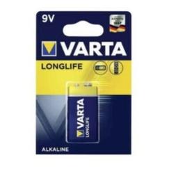 VARTA Pile LONGLIFE ALKALINE 9V