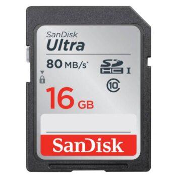 SanDisk CARTE MEMOIRE SDHC ULTRA 80MB S