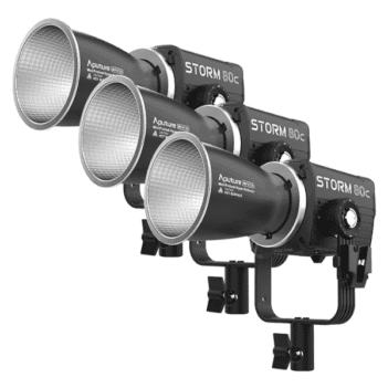 APUTURE STORM 80C 3-Light Kit