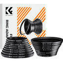 Filter Ring Adapter Set, Camera Lens Metal Stepping Rings Kit