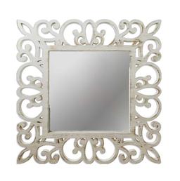 carré Miroir doré grège