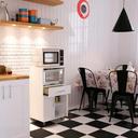 pour four ou micro-onde — Rangement pratique pour cuisine