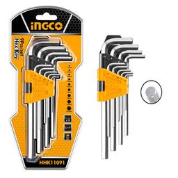 hexagonales Cles ingco 9pcs 1.5-10mm