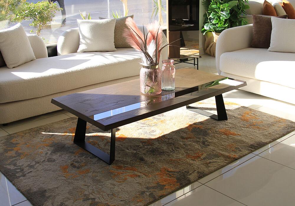 Prada TABLE BASSE CANYON 1M20+MIROIR