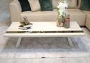 Prada TABLE BASSE TRAVERTIN 1M50+MIROIR