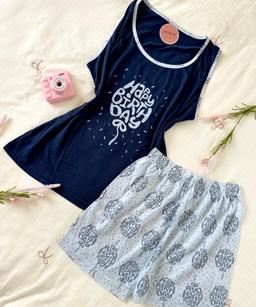 Pyjama Short Coton « Happy Birthday »