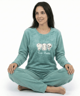 Pyjama Polaire Doux Pandas