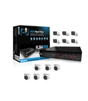 Hikvision dvr kguard + 12 cameras