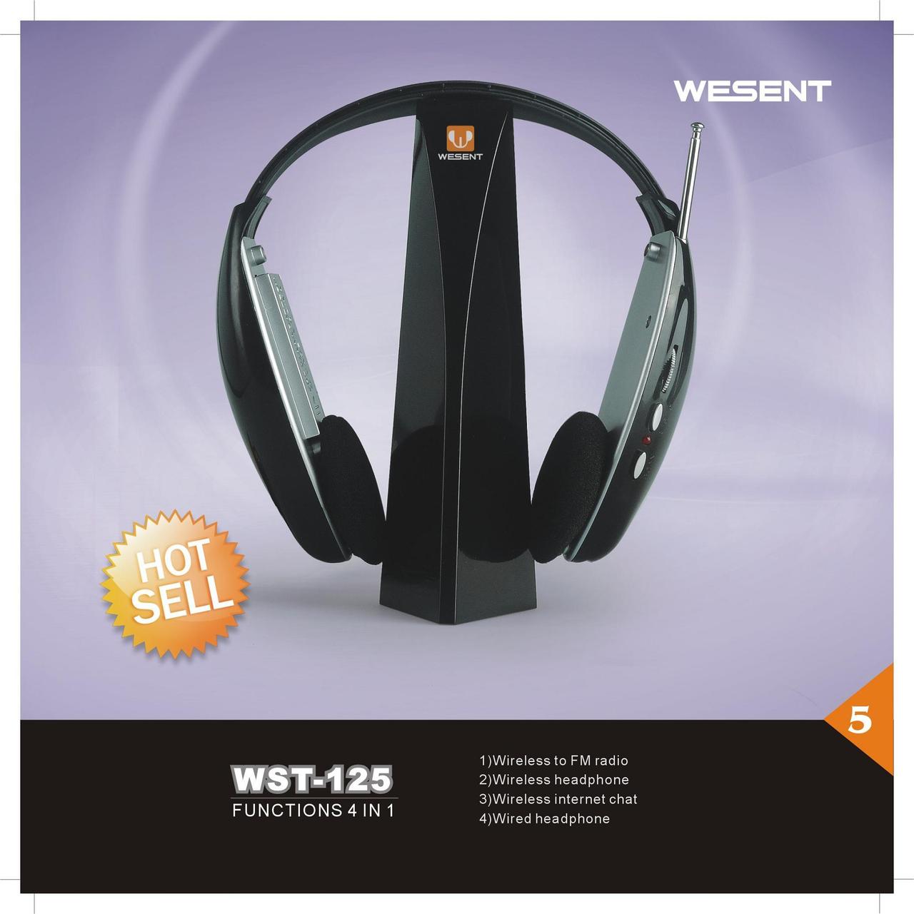WIRELESS HEADPHONES WST-125