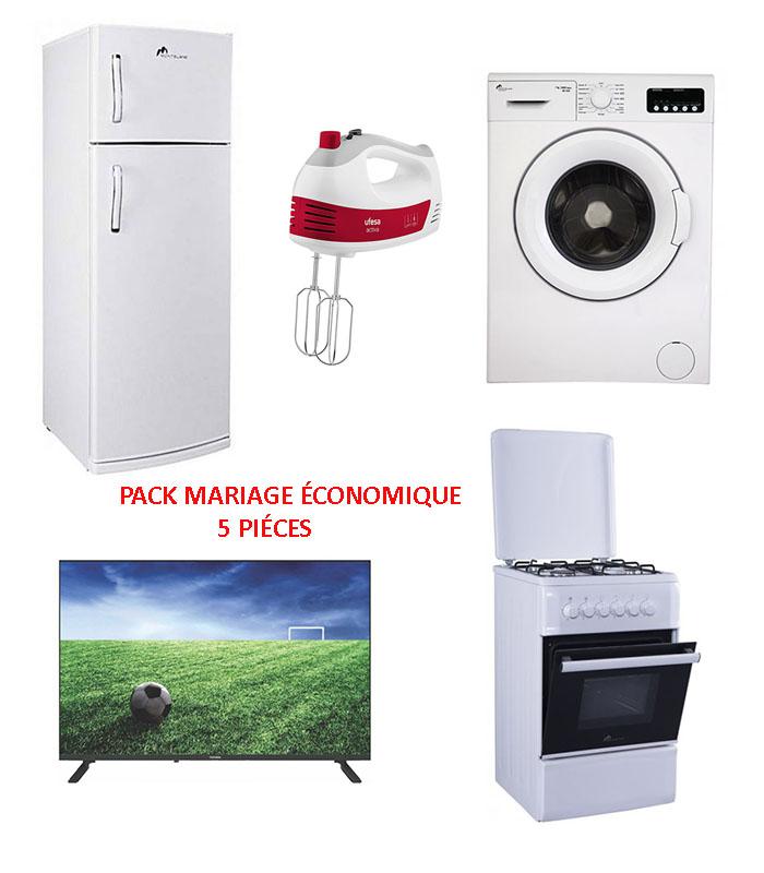 MARIAGE ÉCONOMIQUE 5 PIÈCES