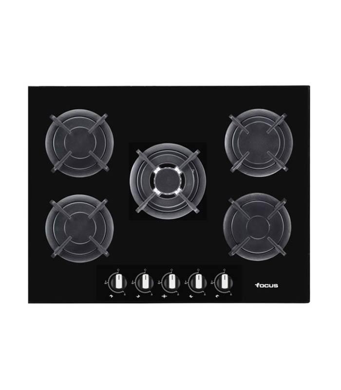 Focus Plaque de Cuisson Encastrable F4109B 5 Feux 90 cm