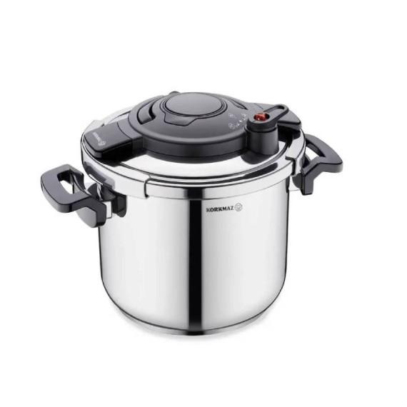 Cocotte KORKMAZ 7Litres Alessa A173-01 Inox