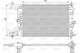 VALEO Radiateur, refroidissement du moteur VALEO