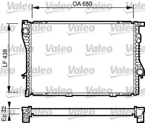 VALEO Radiateur, refroidissement du moteur VALEO