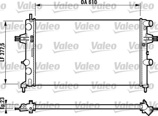 VALEO Radiateur, refroidissement du moteur VALEO