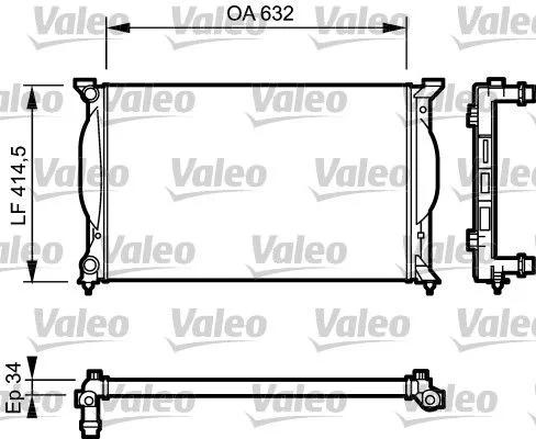 VALEO Radiateur, refroidissement du moteur VALEO