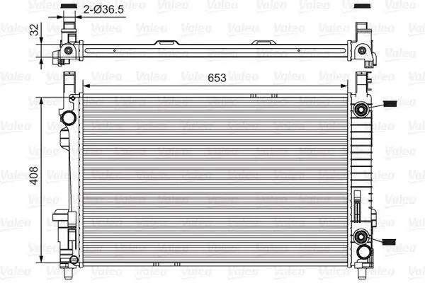 VALEO Radiateur, refroidissement du moteur VALEO