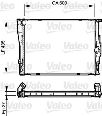 VALEO Radiateur, refroidissement du moteur VALEO