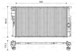 VALEO Radiateur, refroidissement du moteur VALEO