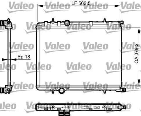 VALEO Radiateur, refroidissement du moteur VALEO