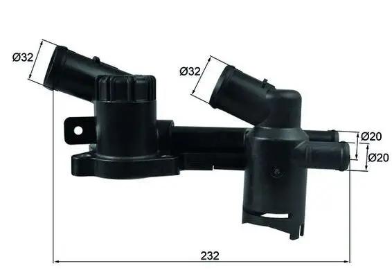 MAHLE ORIGINAL Thermostat d'eau MAHLE ORIGINAL