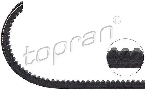 TOPRAN Courroie trapézoïdale TOPRAN