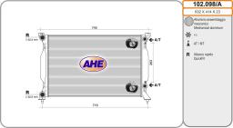 AHE Radiateur, refroidissement du moteur AHE