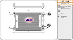 AHE Radiateur, refroidissement du moteur AHE